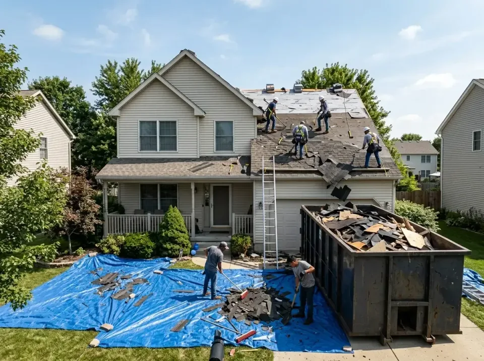 roof-replacement-debris-remova-004 — frequently asked questions, Cheapest Dumpster Rentals in Baytown, TX